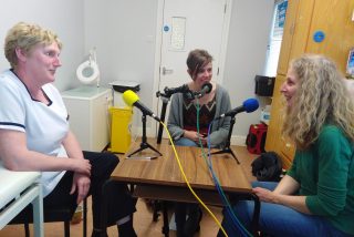 Image shown: Arts for Health West Cork podcast series. Image credit: Michael Holly.