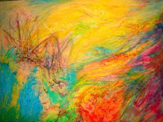 Image shown: Painting by Dr Chandru Kaliaperumal