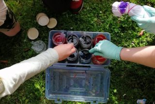 Image shown: Helium Arts Limerick Creative Health Hub_Summer Camp with artist Ciara Harrison 2019