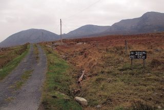 Image shown: No Turning Beyond This Point by Marielle MacLeman.