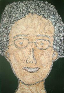 Image shown: Unseen Self-portrait from the Memory Found project