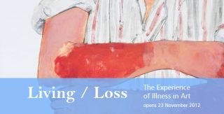 Image shown: Living Loss exhibition