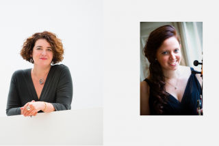 Image shown: L-R: Moira Sinclair and Gráinne Hope.