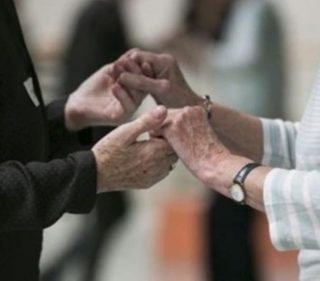 Image shown: Move4Parkinsons participants in Dance Theatre of Ireland’s ‘Dancing Well with Parkinsons’ weekly modern class