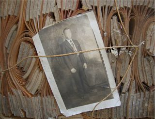 Image shown: The Bound Man. Lamda C Print on Dibond. 90cm x 60cm. 2013. Photo credit Alan Counihan.