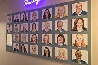 Image shown: St Luke's Staff Portrait Project