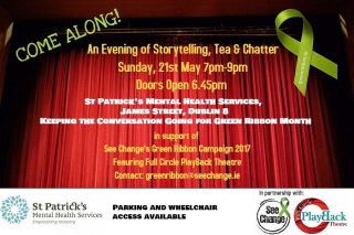 Image shown: St Patrick's Evening of Storytelling