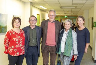 Image shown: Launch of 'That’s How the Light Gets In' at University Hospital Waterford. Photo credit: Keith Currams.