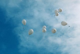 Image shown: Wishing Balloons by Brigid Teehan: A Celebration of Waterford Healing Arts Trust in 25 Objects.