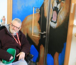 Image shown: Work created by The Art Room
