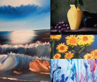 Image shown: Artworks from Art@work 9