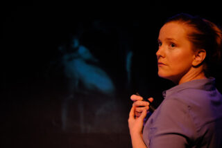 Jenny Macdonald, The Tightrope Walker. Photo credit: Vlad Gurdis.